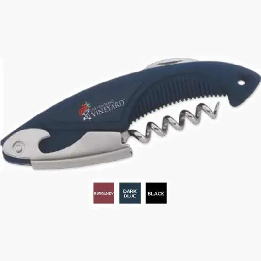 Napa Waiter's Corkscrew Wine Opener with Foil Cutter