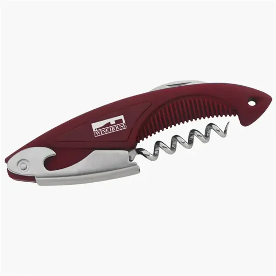 Napa Waiter's Corkscrew Wine Opener with Foil Cutter — view 3