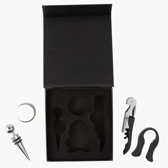 4-Piece Wine Tool Set with Gift Box — view 4