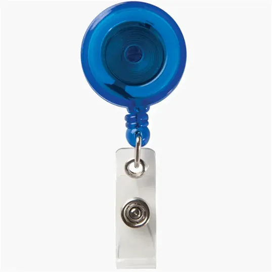 Round Secure-A-Badge Retractable Badge Reel — view 9