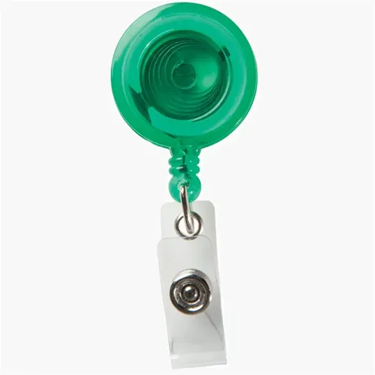 Round Secure-A-Badge Retractable Badge Reel — view 10