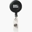 Round Secure-A-Badge Retractable Badge Reel — view 2