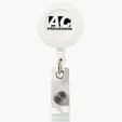 Round Secure-A-Badge Retractable Badge Reel — view 3