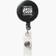 Round Secure-A-Badge Retractable Badge Reel with Alligator Clip — view 6
