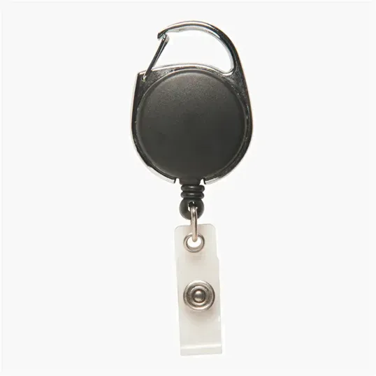 Retractable Badge Holder with Carabiner — view 5