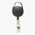 Retractable Badge Holder with Carabiner — view 5