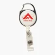 Retractable Badge Holder with Carabiner — view 4