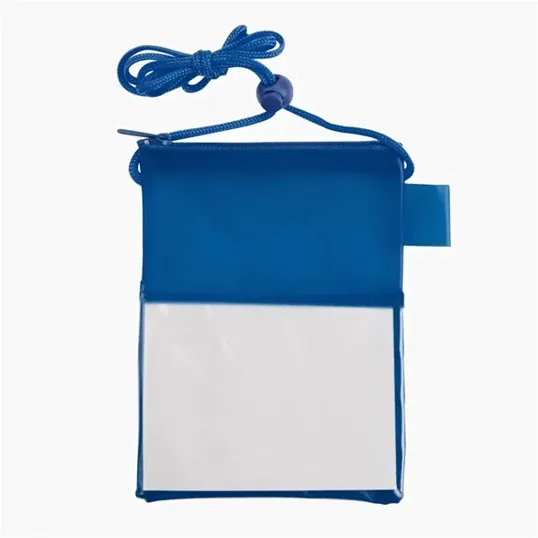 Tradeshow Badge Holder with Adjustable Toggle and Pen Loop — view 8