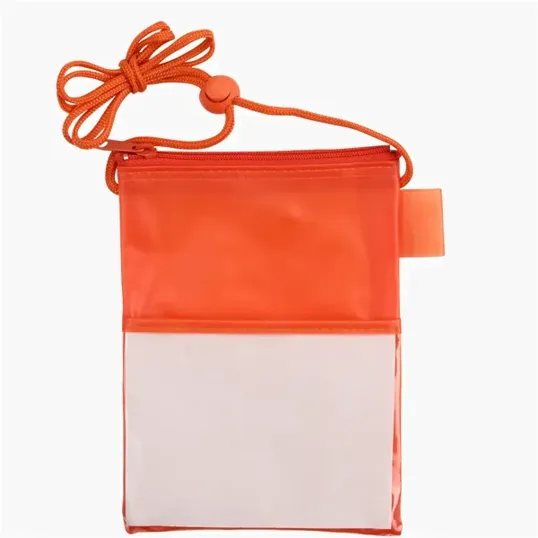 Tradeshow Badge Holder with Adjustable Toggle and Pen Loop — view 10