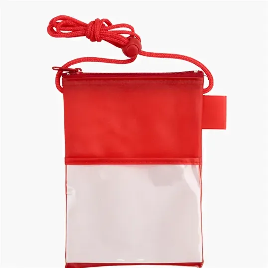 Tradeshow Badge Holder with Adjustable Toggle and Pen Loop — view 11