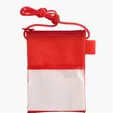 Tradeshow Badge Holder with Adjustable Toggle and Pen Loop — view 11