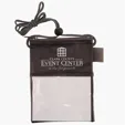 Tradeshow Badge Holder with Adjustable Toggle and Pen Loop