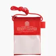 Tradeshow Badge Holder with Adjustable Toggle and Pen Loop — view 3