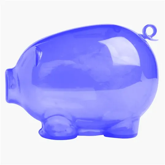 Action Piggy Bank with Moving Tail — view 3