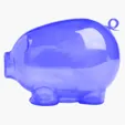 Action Piggy Bank with Moving Tail — view 3