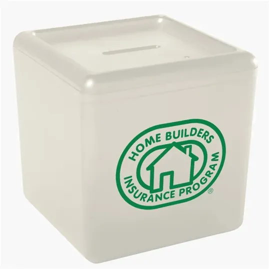Cash Cube Square-Shaped Bank — view 2