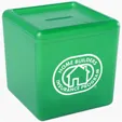 Cash Cube Square-Shaped Bank — view 3