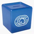 Cash Cube Square-Shaped Bank