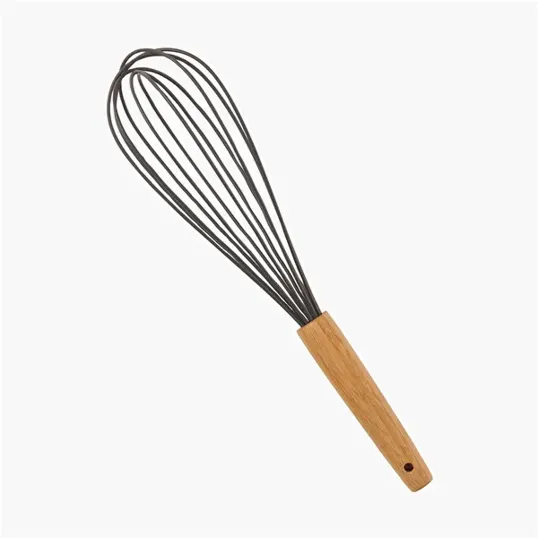 Silicone Whisk with Bamboo Handle — view 2