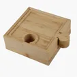 Bamboo 6-in-1 Puzzle Cheese Board Set — view 3