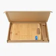 Bamboo Sharpen-It Cutting Board with Gift Box — view 6
