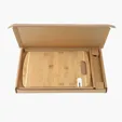 Bamboo Sharpen-It Cutting Board with Gift Box — view 7