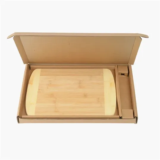 Bamboo Cutting Board with Gift Box — view 5