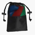 3 Piece Fitness Resistance Band Set with Drawstring Pouch — view 2