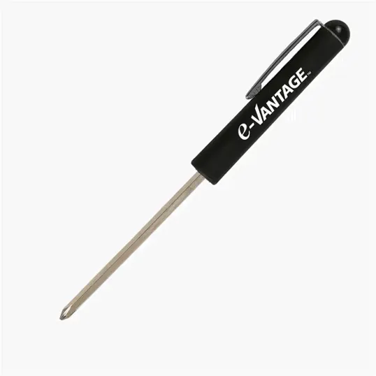 Pocket Screwdriver with Reversible Phillips and Flat Blade — view 2