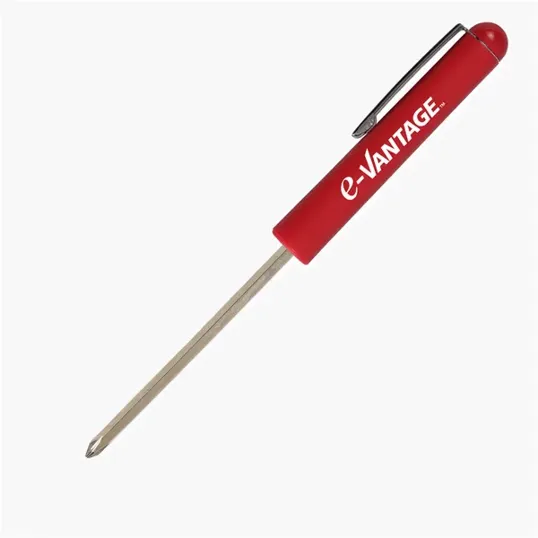 Pocket Screwdriver with Reversible Phillips and Flat Blade — view 3