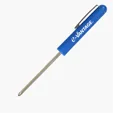 Pocket Screwdriver with Reversible Phillips and Flat Blade — view 4