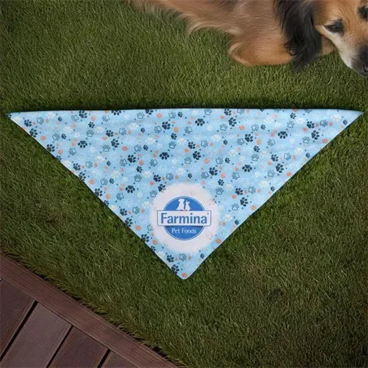 Sublimated RPET Bandana, 20 3/4" x 20 3/4" — view 4