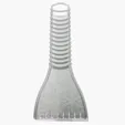Snowflake Ice Scraper with Engraved Snowflake Design — view 14