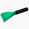 Ice Scraper with Rubber Grip — view 12