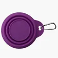 Silicone Collapsible Pet Bowl - 8 oz — view 7