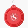 Silicone Collapsible Pet Bowl, 32 oz — view 2