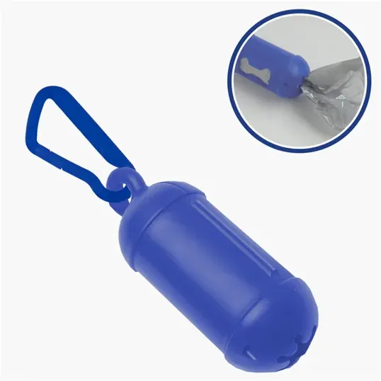 Dog Poop Bag Dispenser with Carabiner — view 3