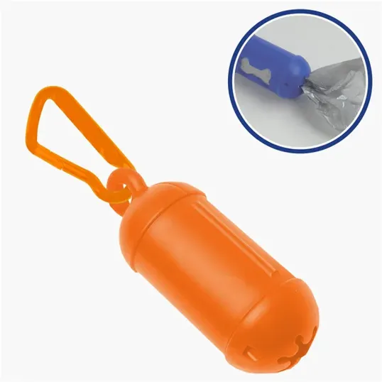 Dog Poop Bag Dispenser with Carabiner — view 5