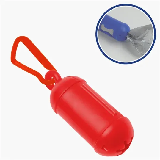 Dog Poop Bag Dispenser with Carabiner — view 6