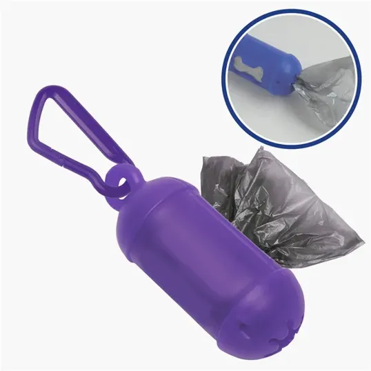 Dog Poop Bag Dispenser with Carabiner — view 10