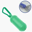 Dog Poop Bag Dispenser with Carabiner — view 4