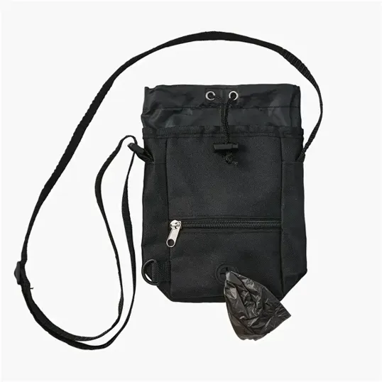 3-in-1 Pet Treat Carrier Pouch with Poop Bag Dispenser — view 2