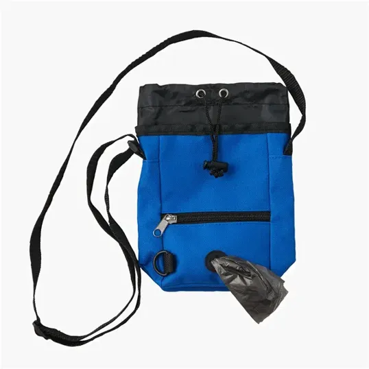 3-in-1 Pet Treat Carrier Pouch with Poop Bag Dispenser — view 3