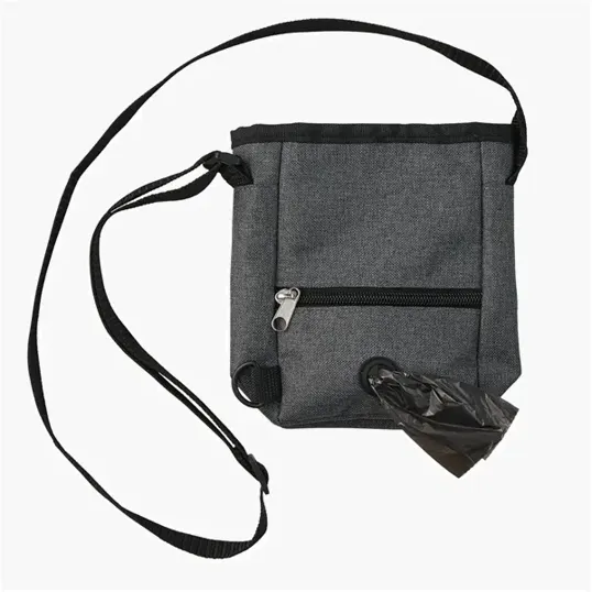 3-in-1 Pet Treat Carrier Pouch with Poop Bag Dispenser — view 8