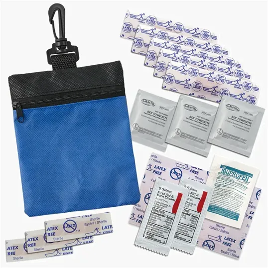 Evans Crucial Care RPET First Aid Kit with Clip — view 5