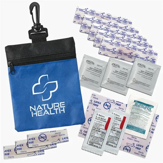 Evans Crucial Care RPET First Aid Kit with Clip