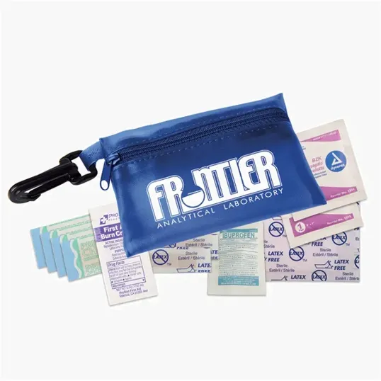 Evans Mini First Aid Kit with Carabiner