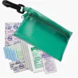Zippered First Aid Kit with Carabiner Clip — view 10