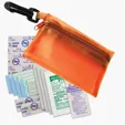 Zippered First Aid Kit with Carabiner Clip — view 11