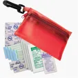 Zippered First Aid Kit with Carabiner Clip — view 13